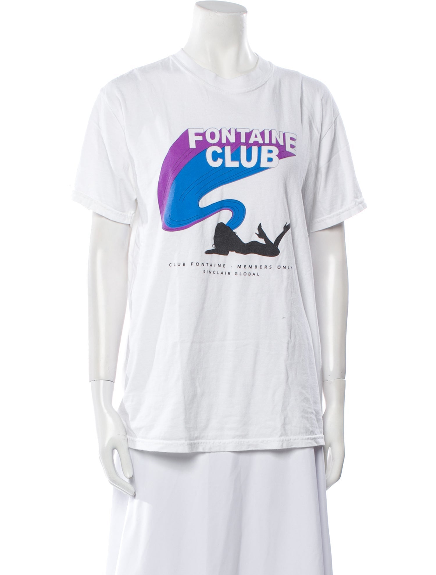 Sinclair Graphic Print Crew Neck T-Shirt