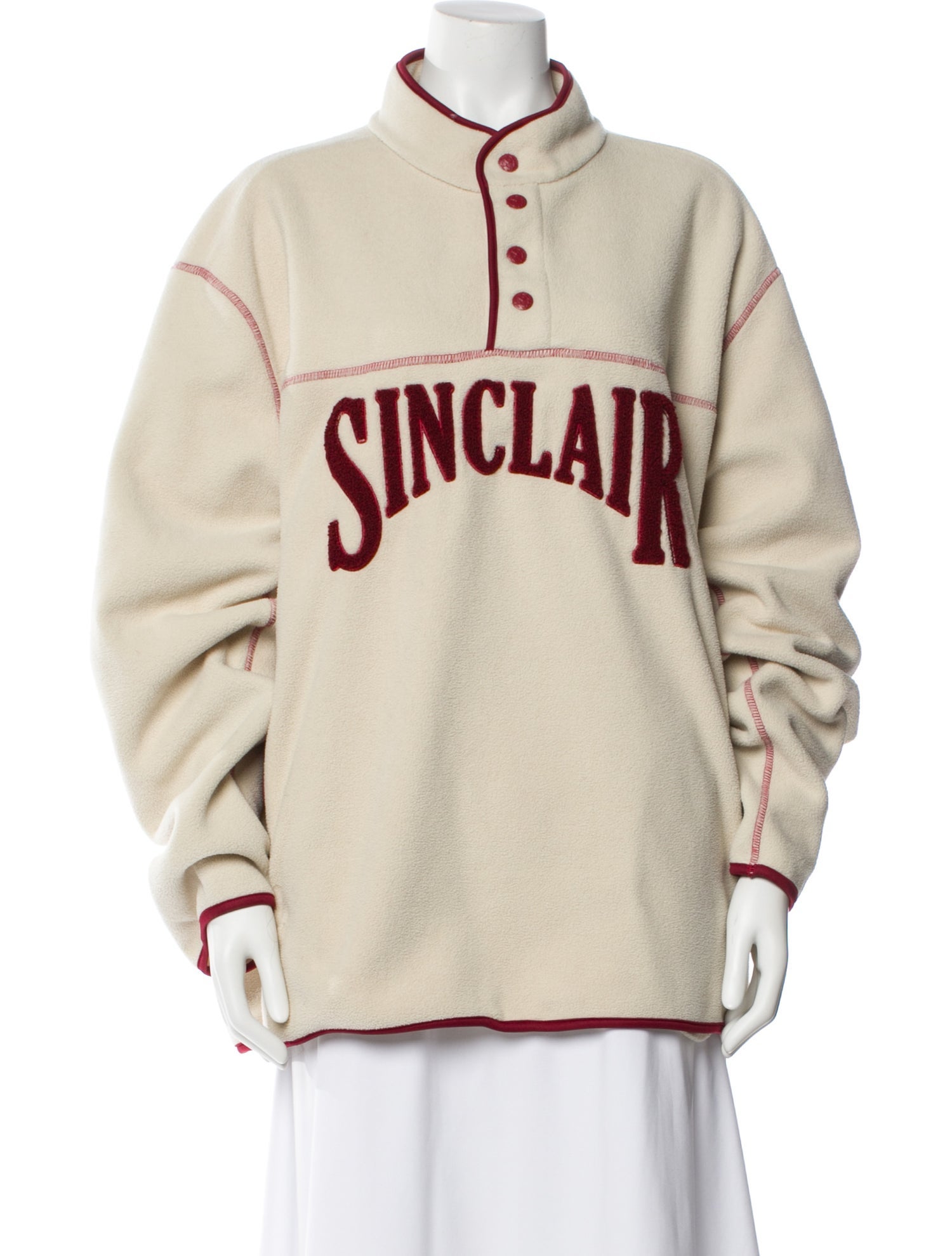 Sinclair Graphic Print Bomber Jacket