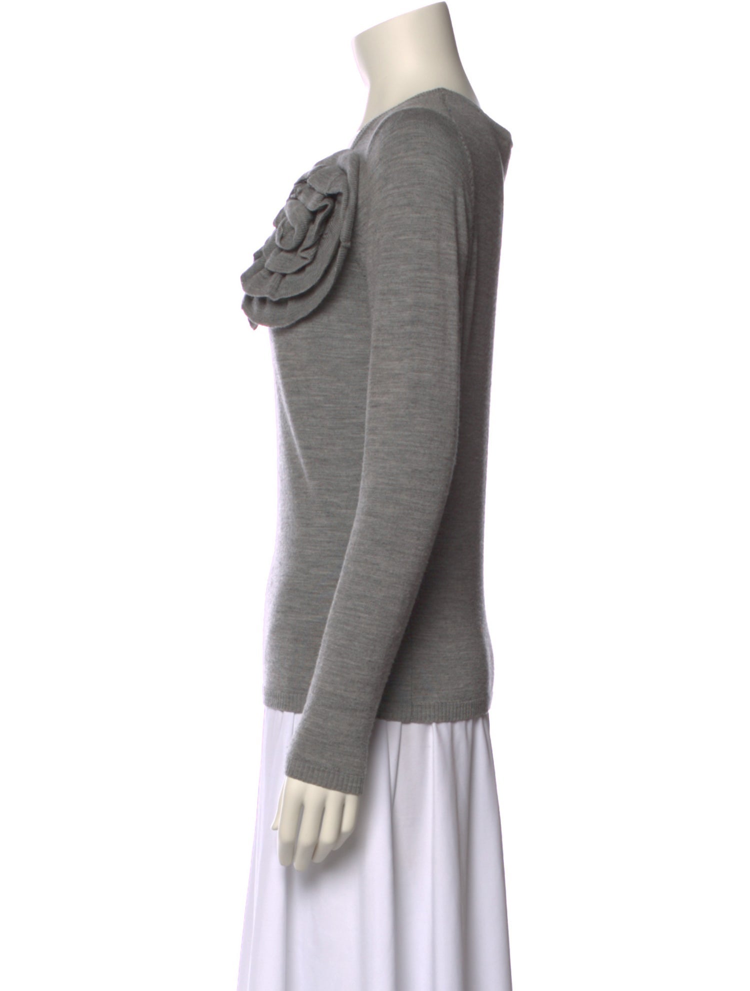 Sinclair Merino Wool Scoop Neck Sweater