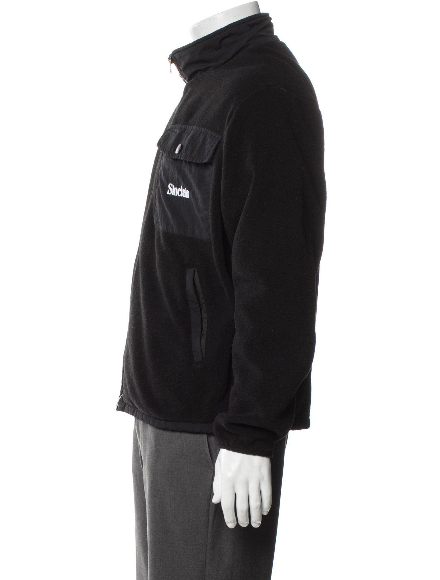 Sinclair Graphic Print Windbreaker