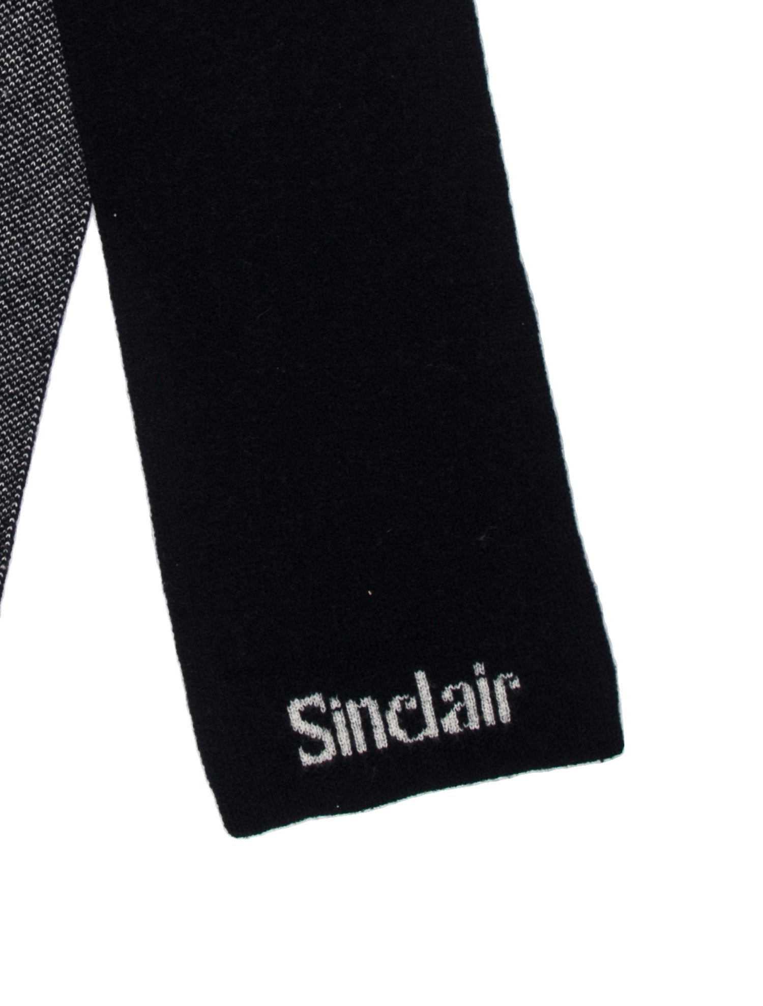 Sinclair Merino Wool Graphic Print Scarf w/ Tags