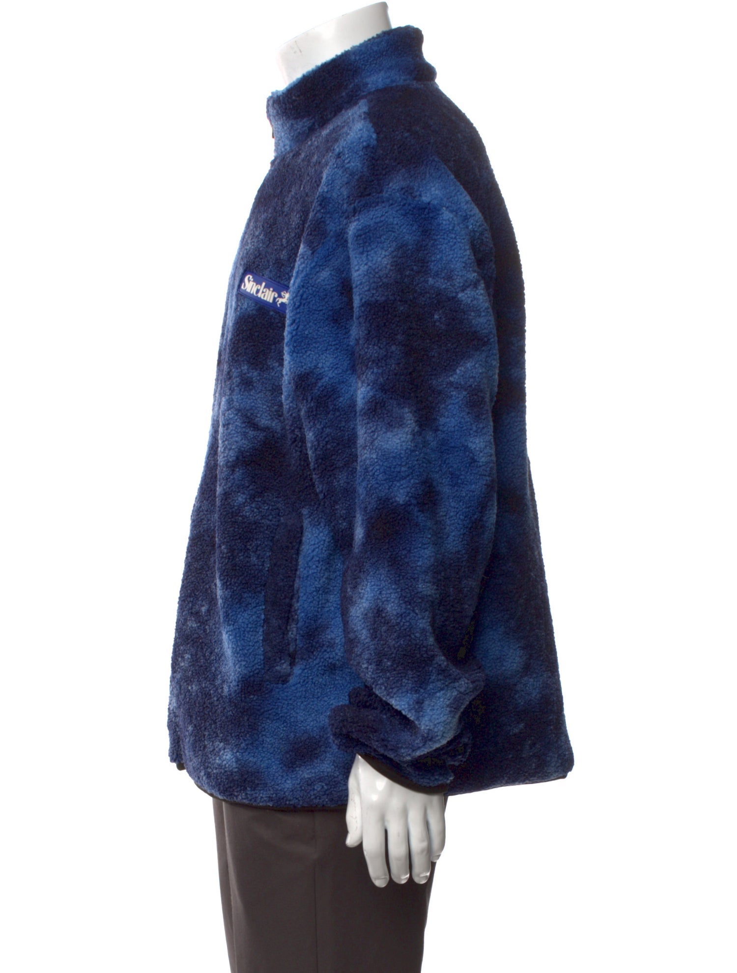 Sinclair Tie-Dye Print Mock Neck Pullover