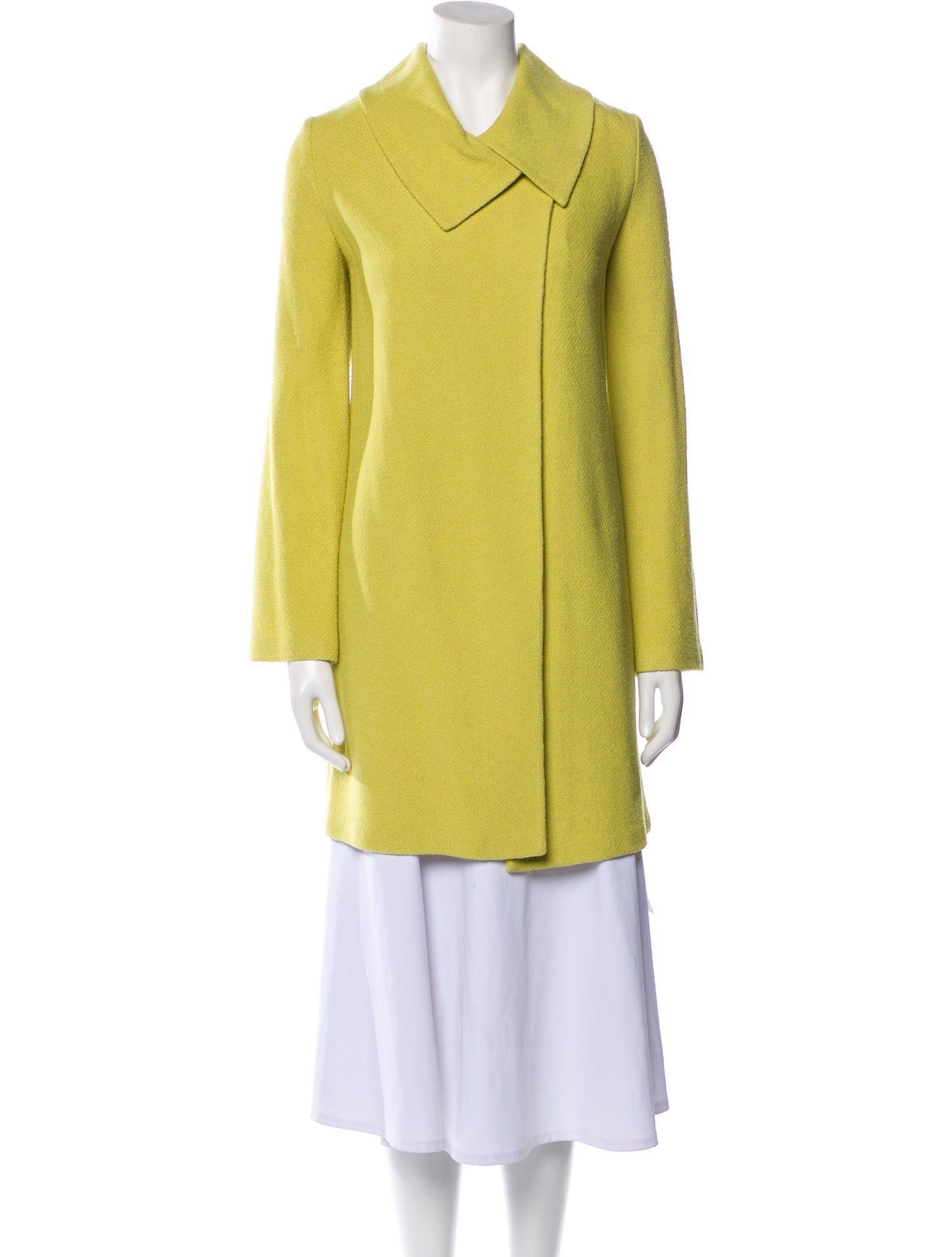 St. John Collection Coat Yellow Coats, Clothing SJCTJ55710 The