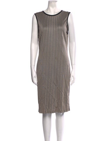 St. John Collection Dresses Striped Knee-Length Dress US 8 | M