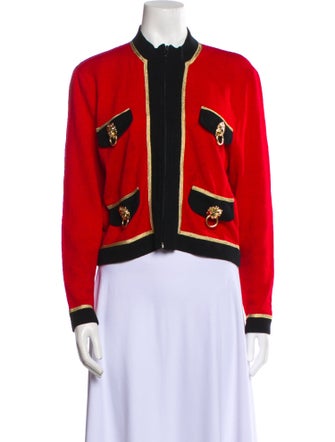 St. John Collection Printed Evening Jacket