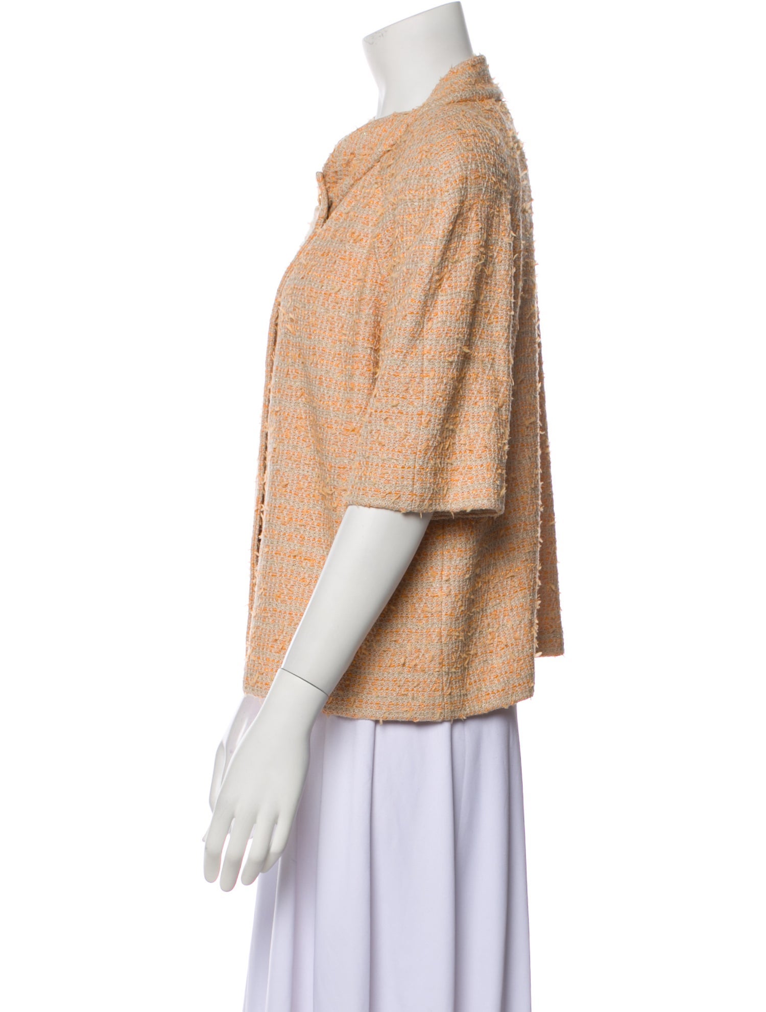 St. John Collection Tweed Pattern Evening Jacket