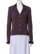 St. John Collection Tweed Pattern Blazer