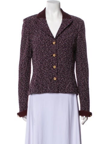 St. John Collection Jackets Tweed Pattern Blazer US 8 | M