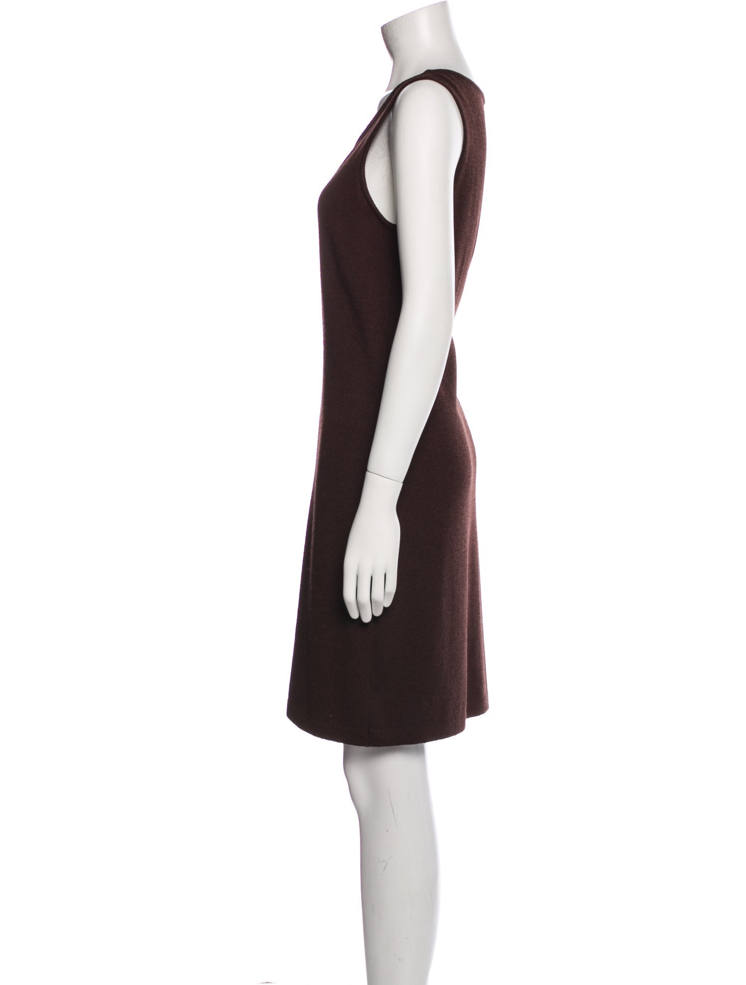 St. John Collection Wool Knee-Length Dress