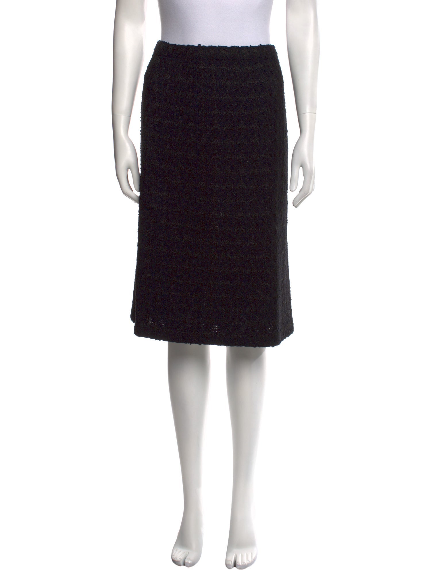 St. John Collection Wool Knee-Length Skirt