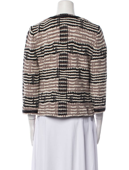 St. John Collection Tweed Pattern Evening Jacket