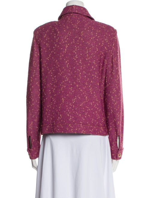 St. John Collection Tweed Pattern Blazer