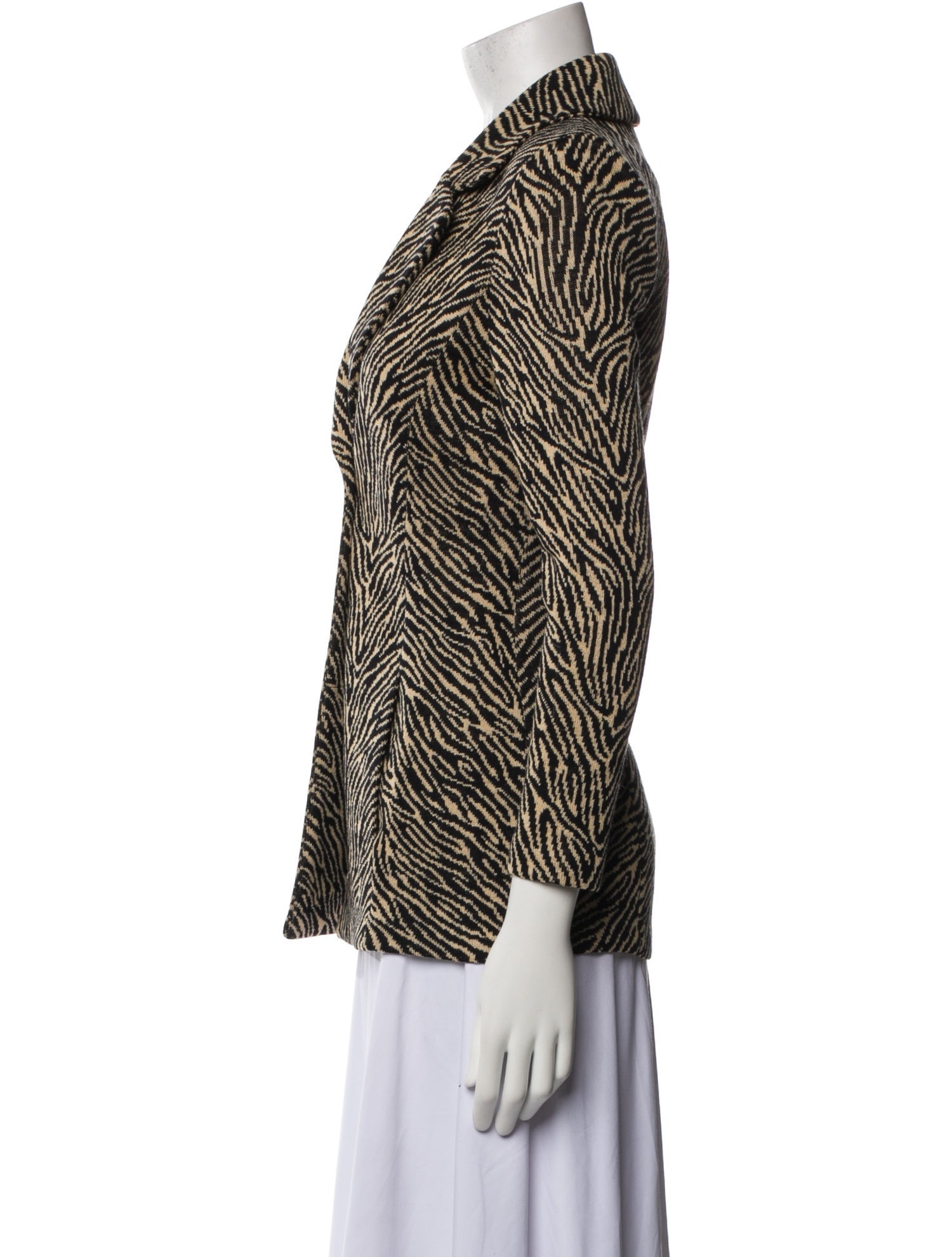 St. John Collection Printed Blazer