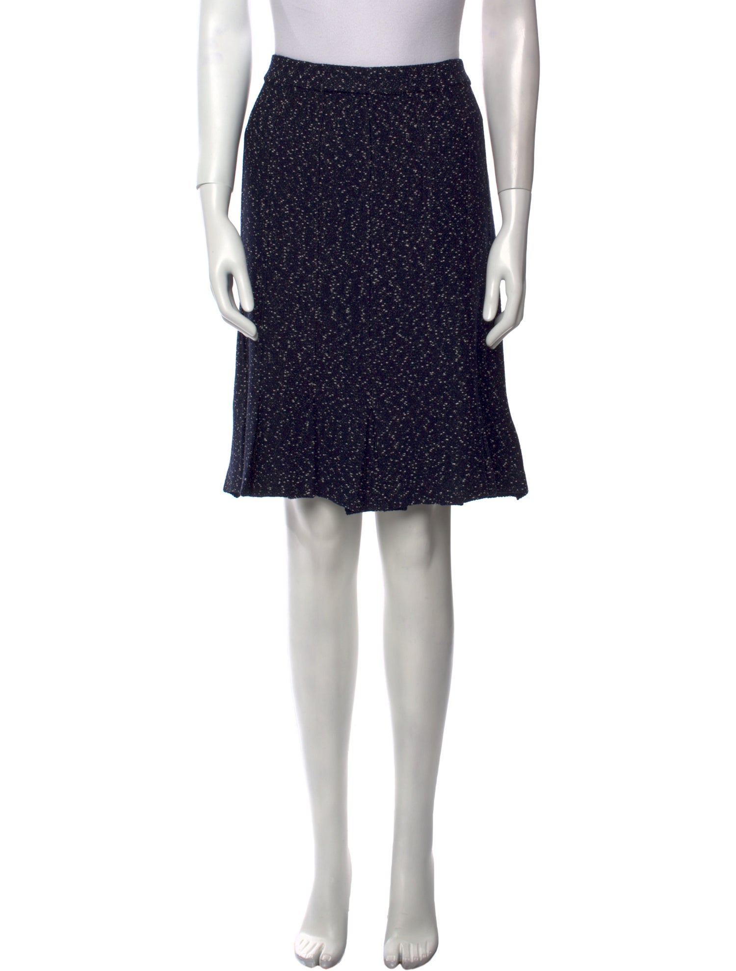 St. John Collection Printed Knee-Length Skirt