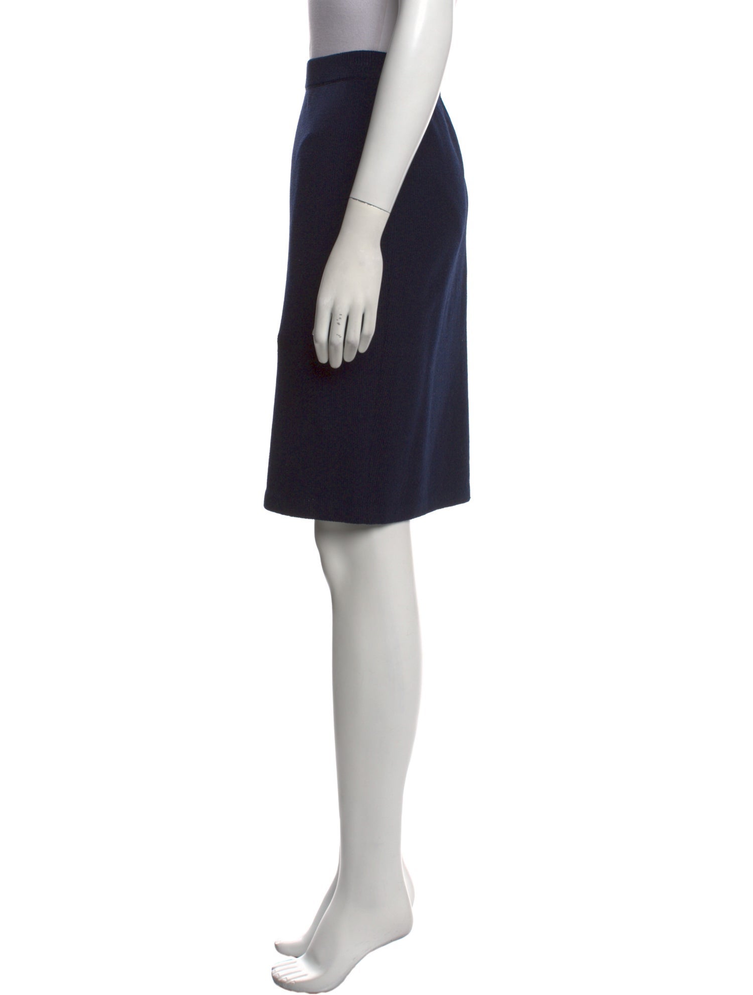 St. John Collection Wool Knee-Length Skirt