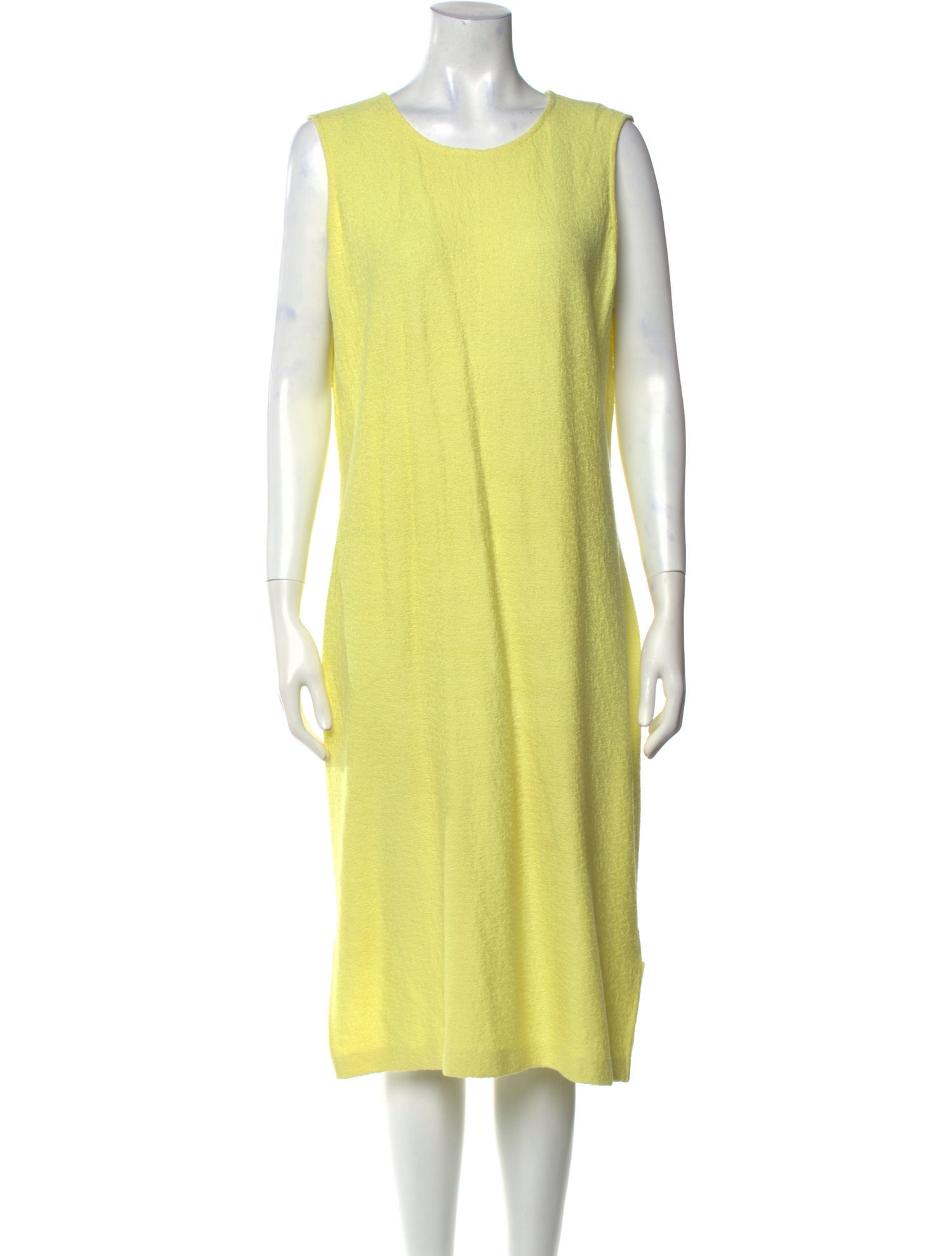 St. John Collection Wool Midi Length Dress