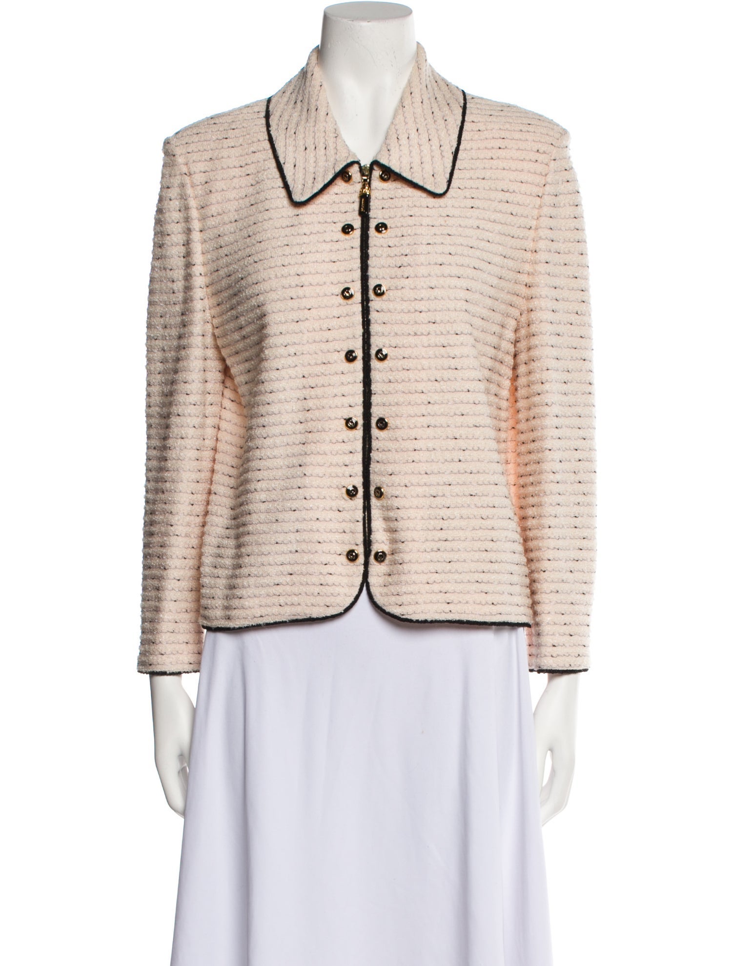 St. John Collection Striped Blazer