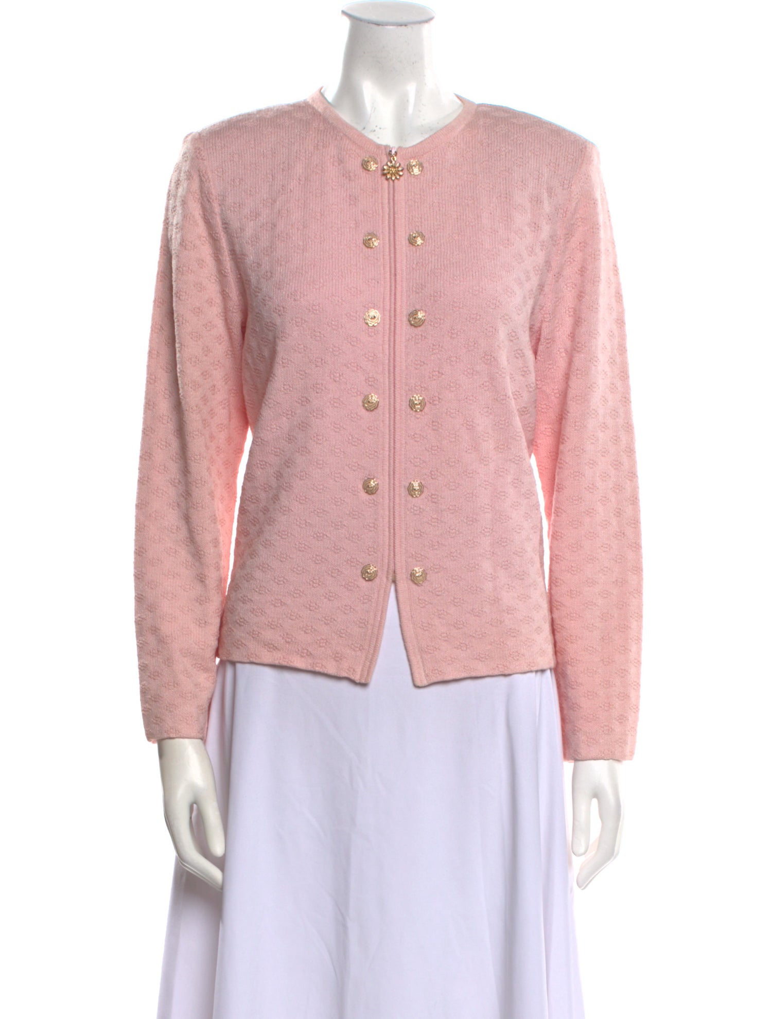 St. John Collection Wool Crew Neck Sweater