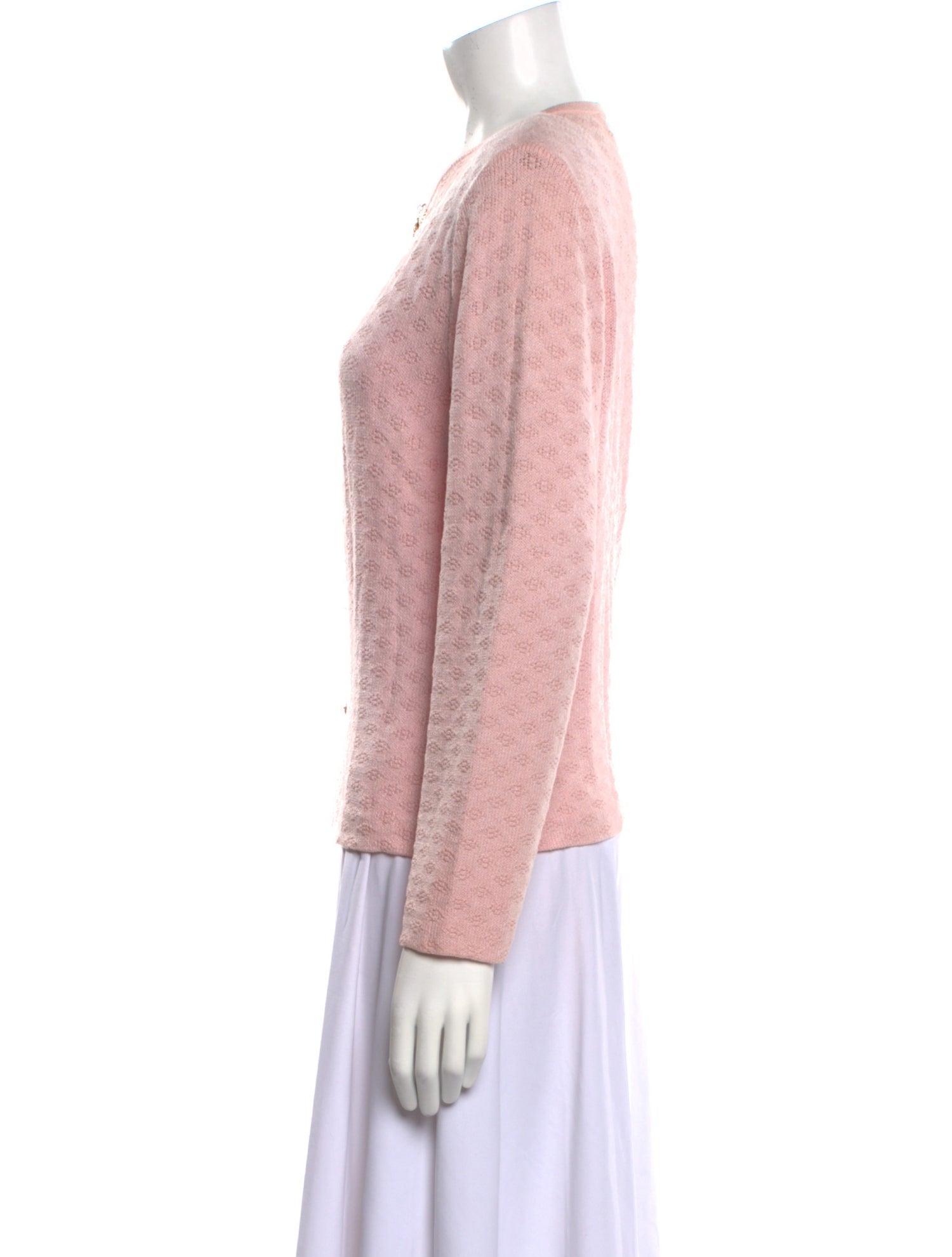 St. John Collection Wool Crew Neck Sweater