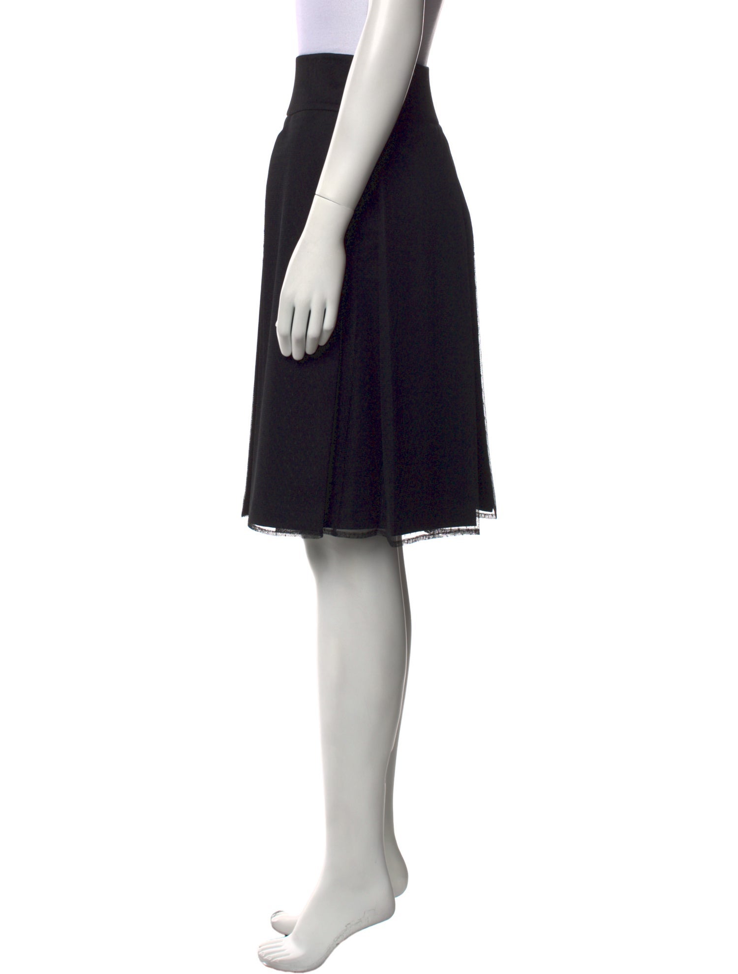 St. John Collection Wool Knee-Length Skirt