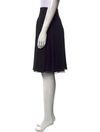 St. John Collection Wool Knee-Length Skirt