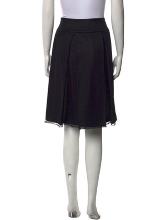 St. John Collection Wool Knee-Length Skirt
