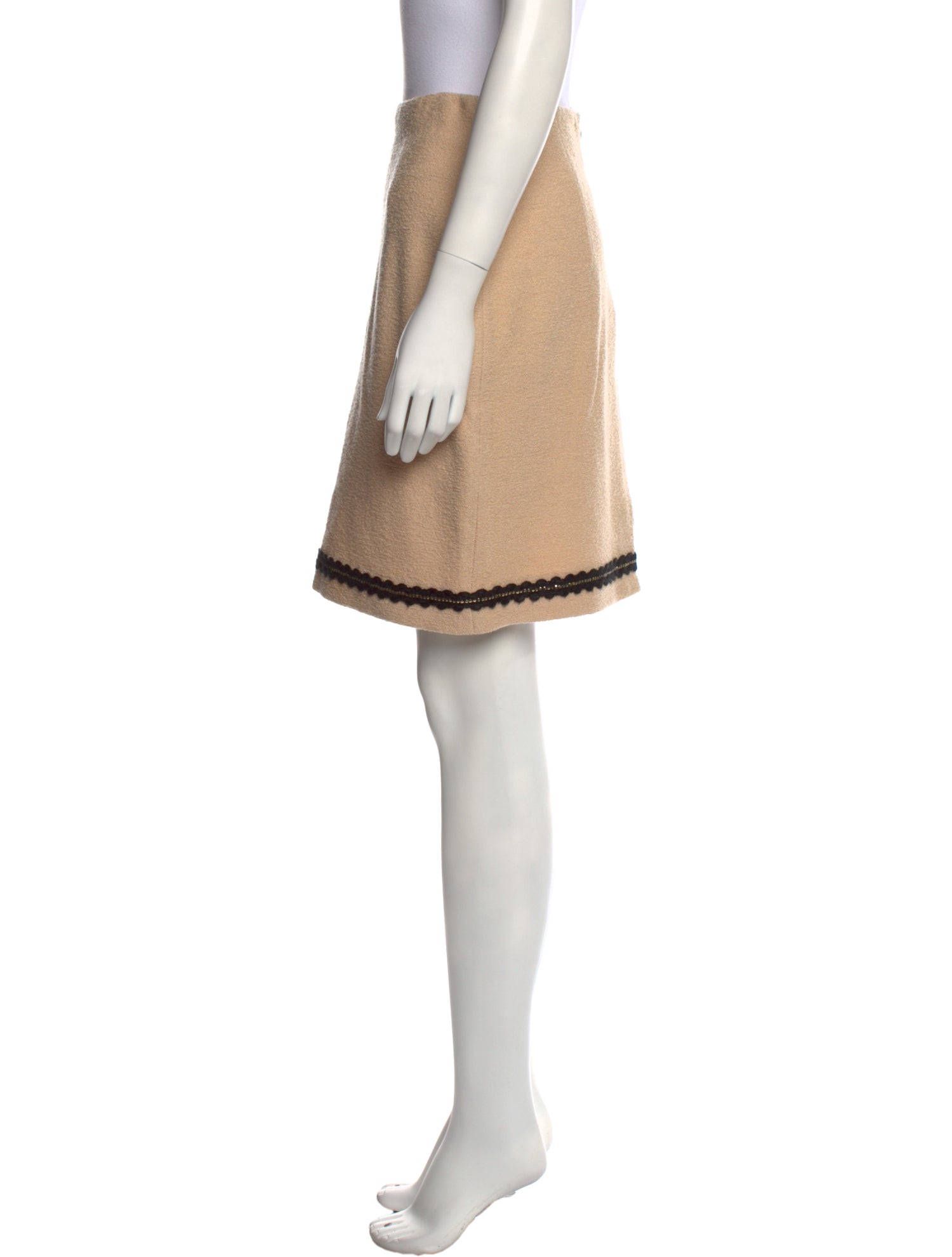 St. John Collection Wool Knee-Length Skirt