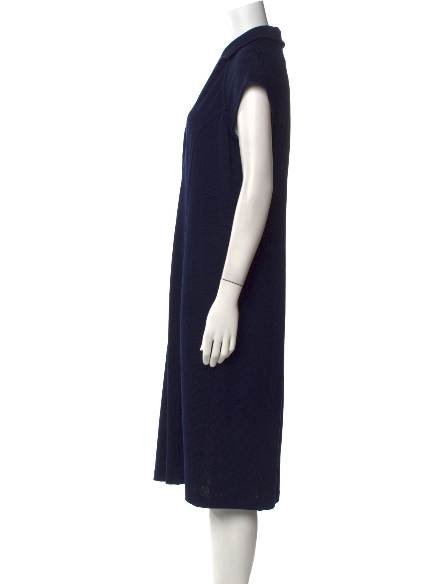 St. John Collection Wool Knee-Length Dress