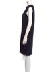 St. John Collection Bateau Neckline Knee-Length Dress