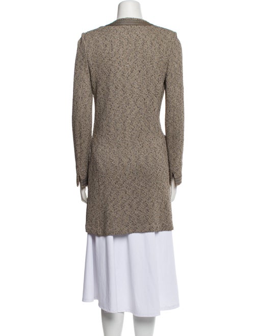 St. John Collection Tweed Pattern Coat