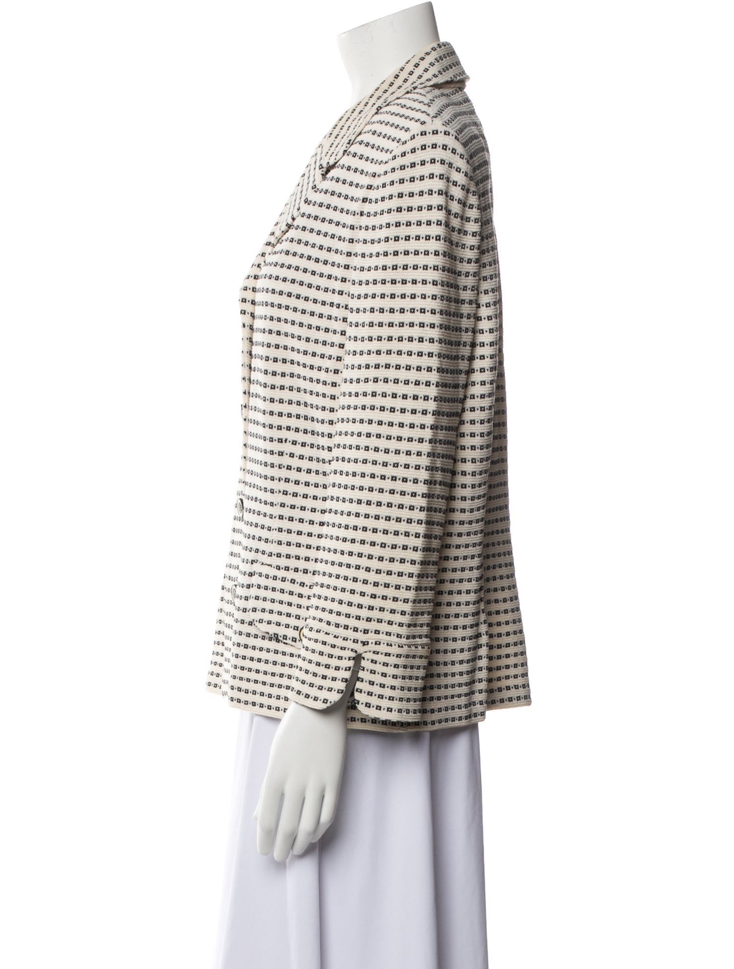 St. John Collection Printed Blazer