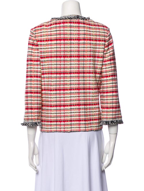 St. John Collection Wool Tweed Pattern Jacket
