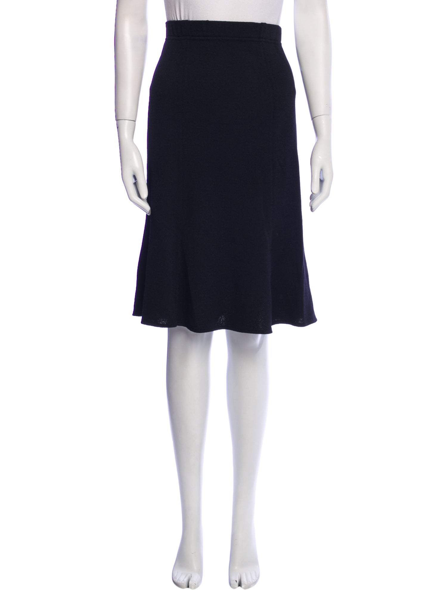 St. John Collection Wool Knee-Length Skirt