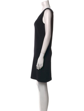 St. John Collection Wool Mini Dress