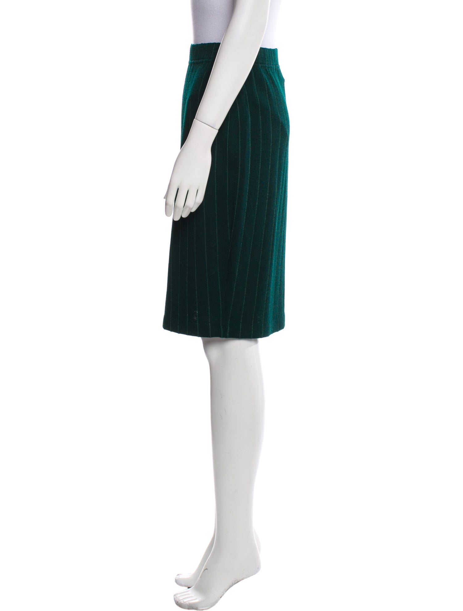 St. John Collection Wool Knee-Length Skirt