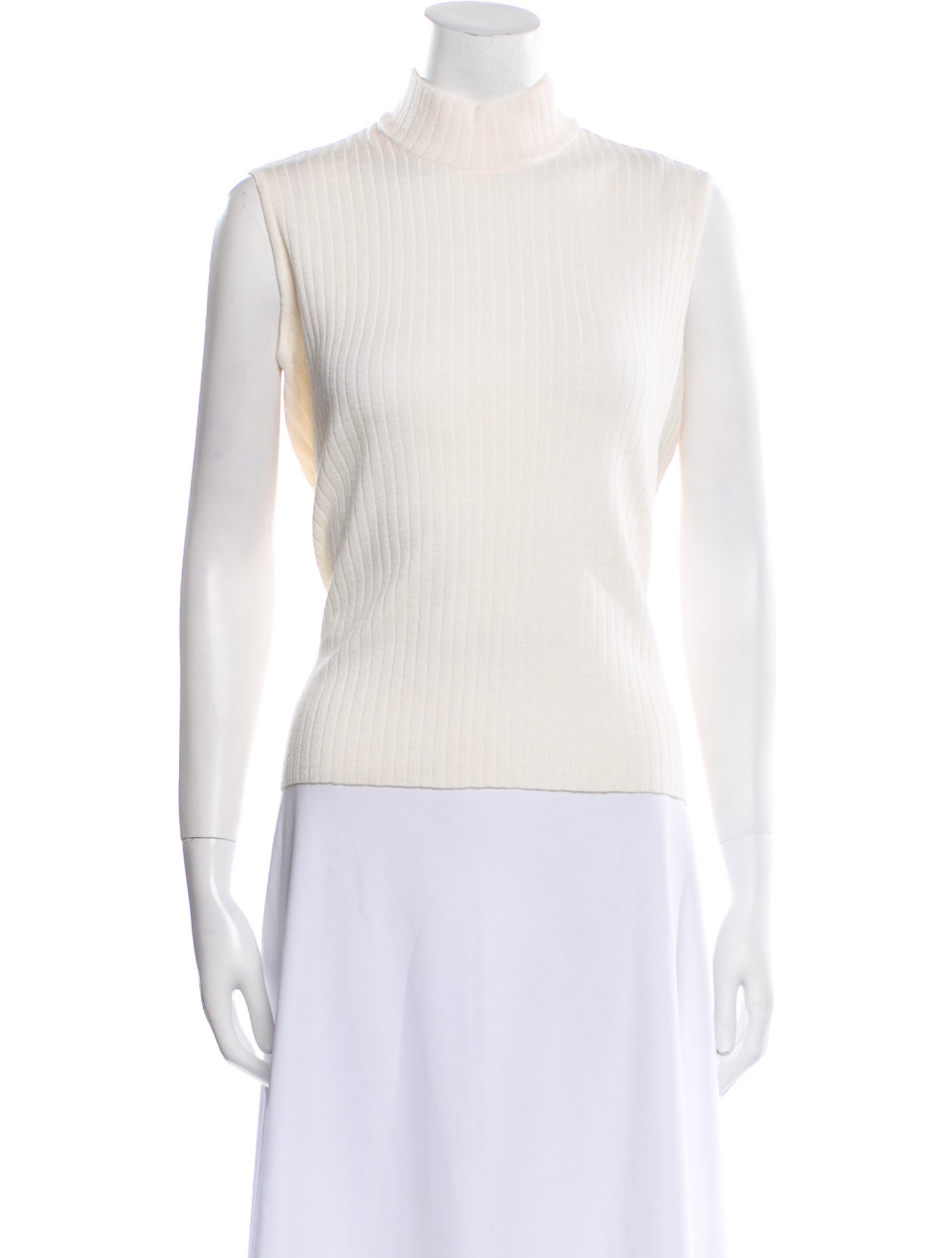St. John Collection Mock Neck Sweater
