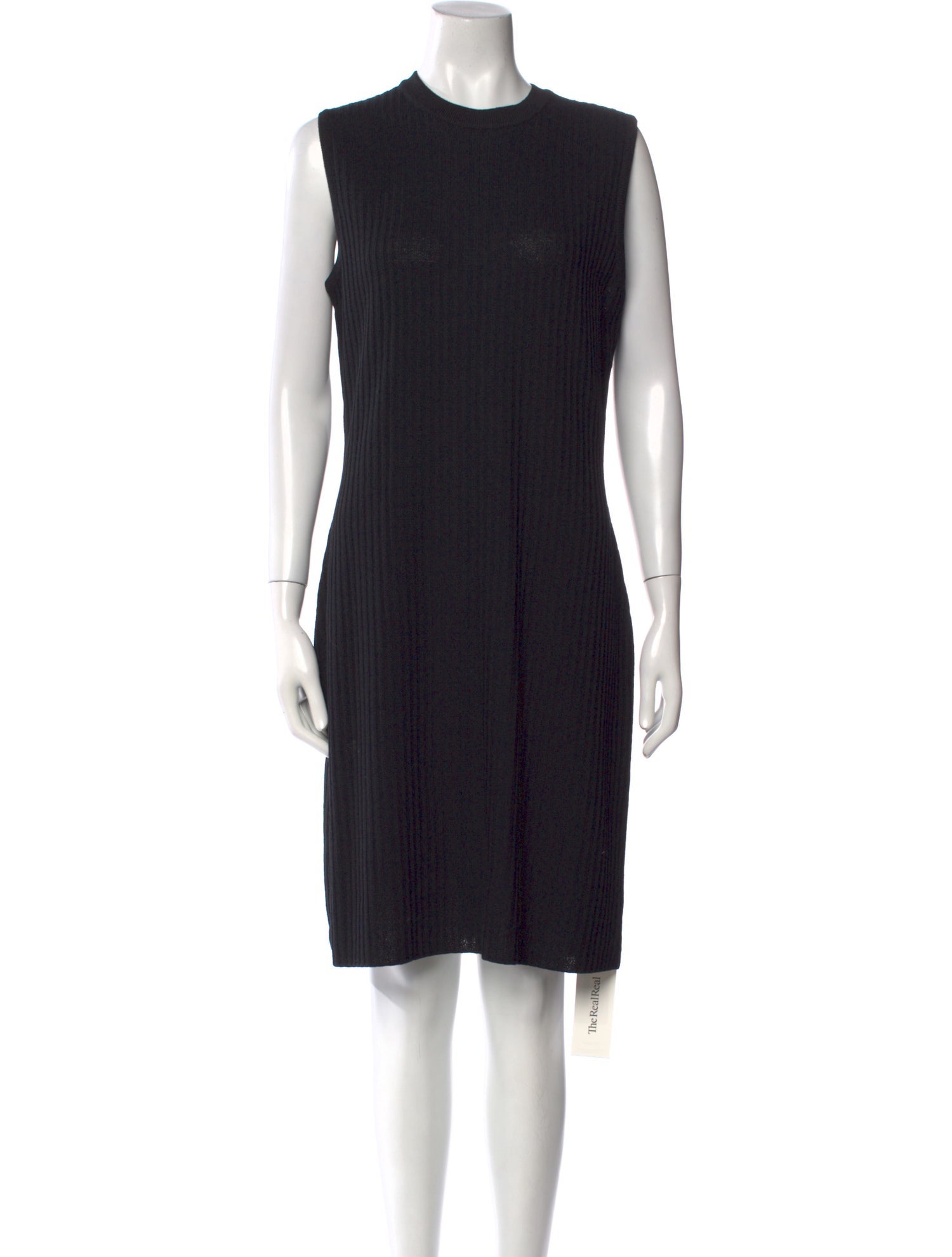 St. John Collection Crew Neck Knee-Length Dress