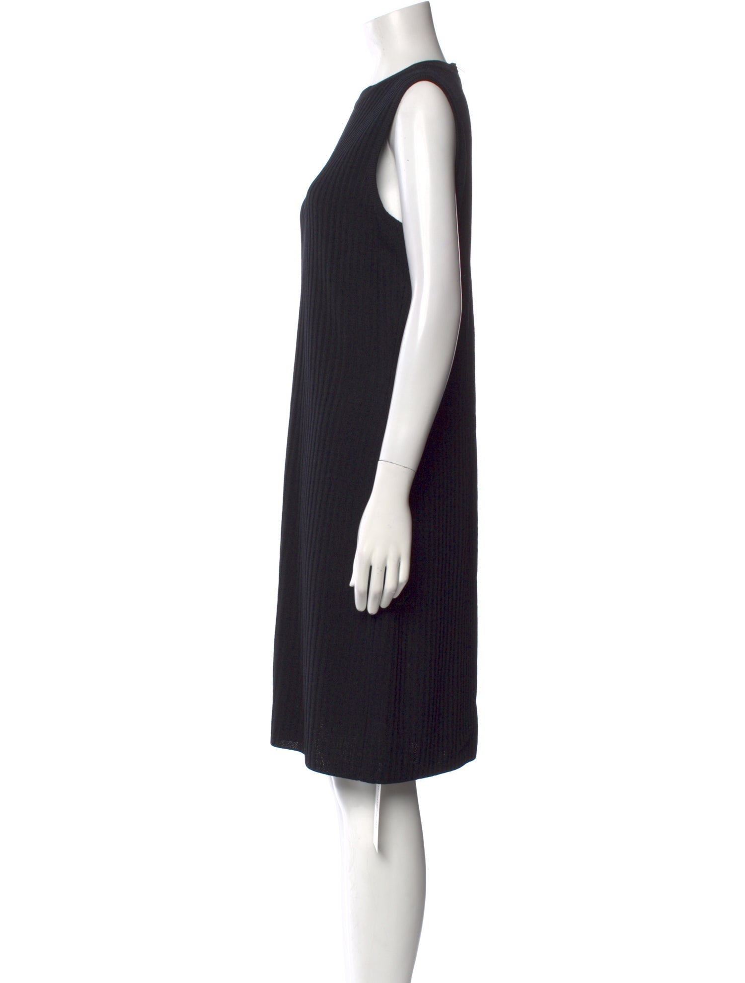 St. John Collection Crew Neck Knee-Length Dress
