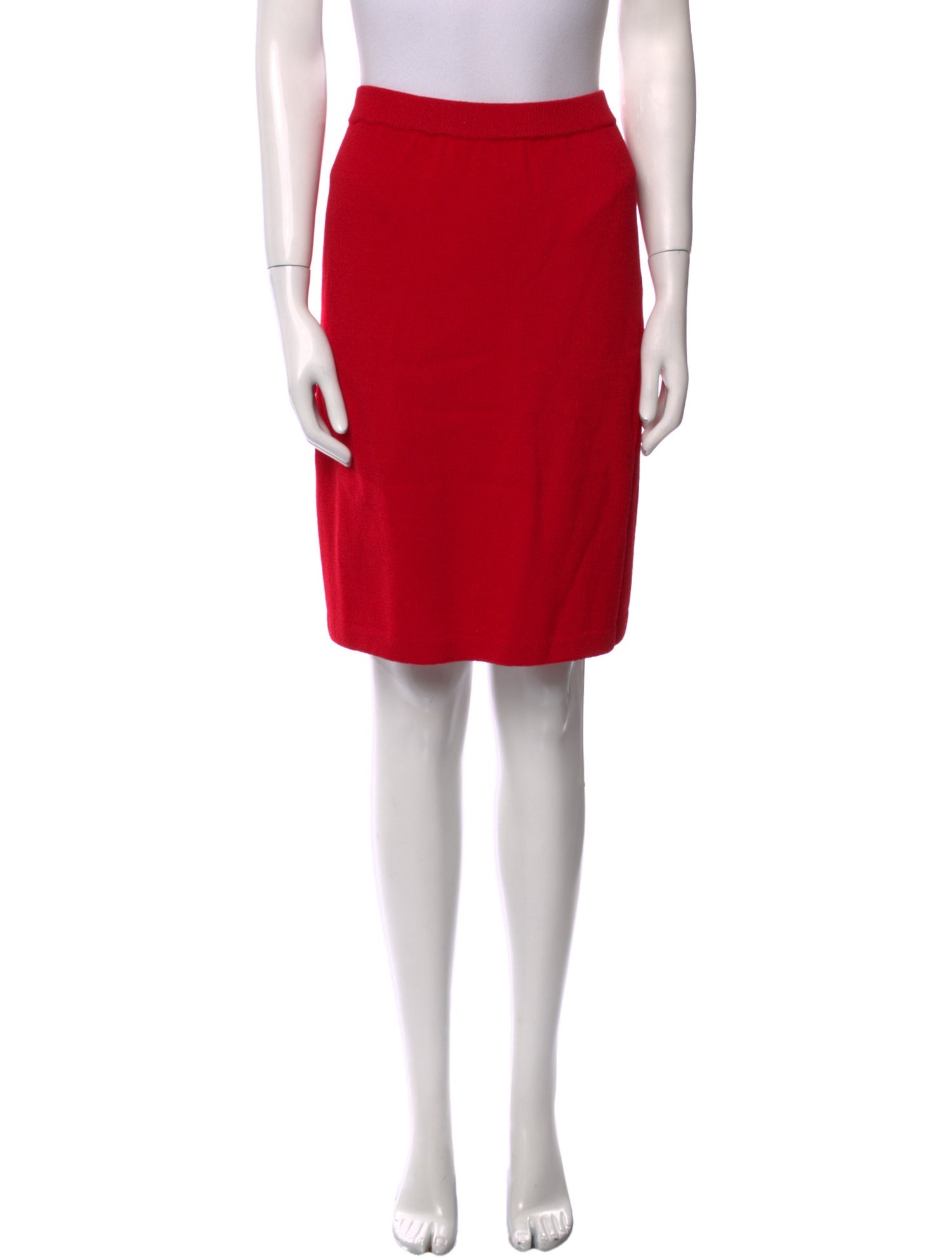 St. John Collection Wool Knee-Length Skirt