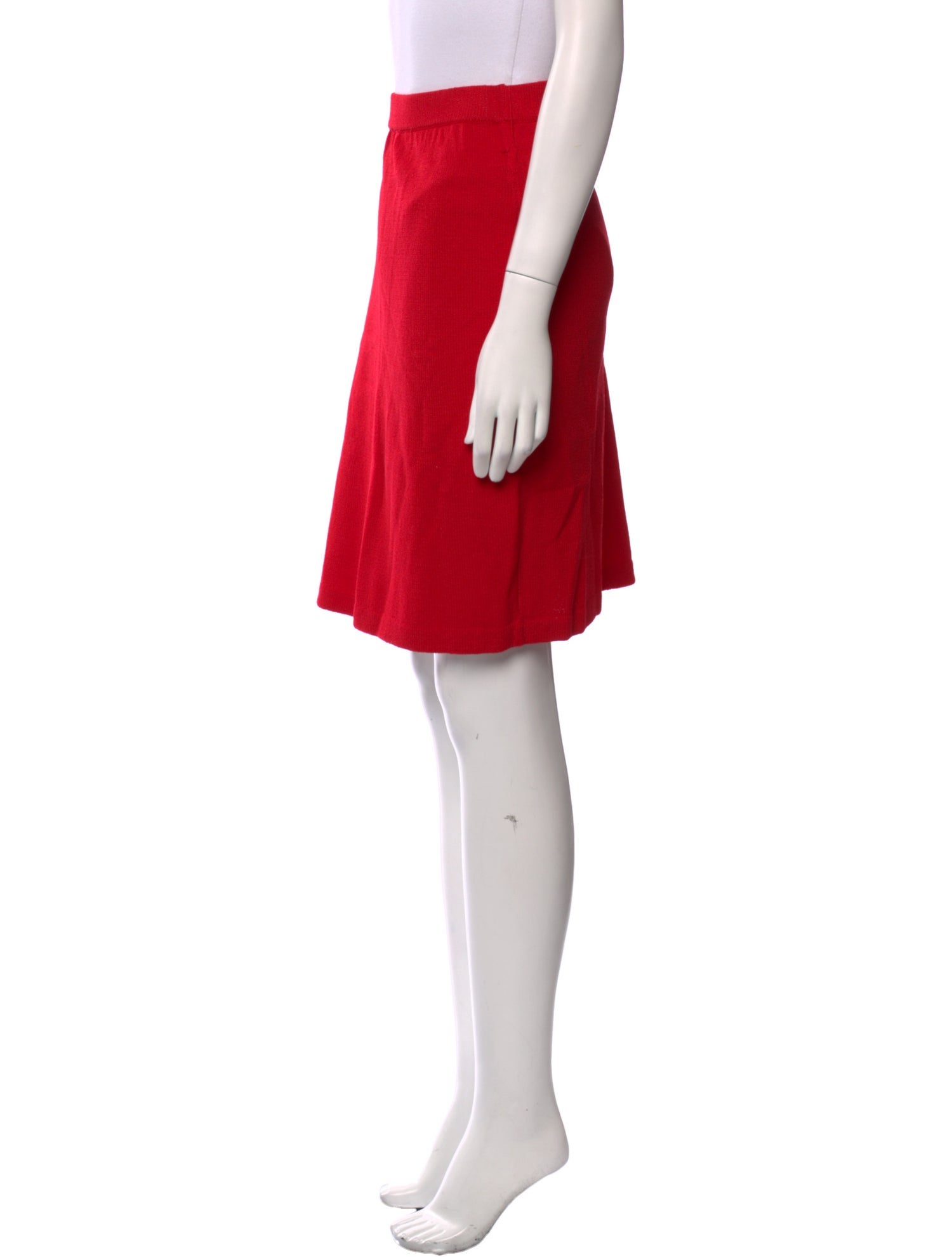 St. John Collection Wool Knee-Length Skirt