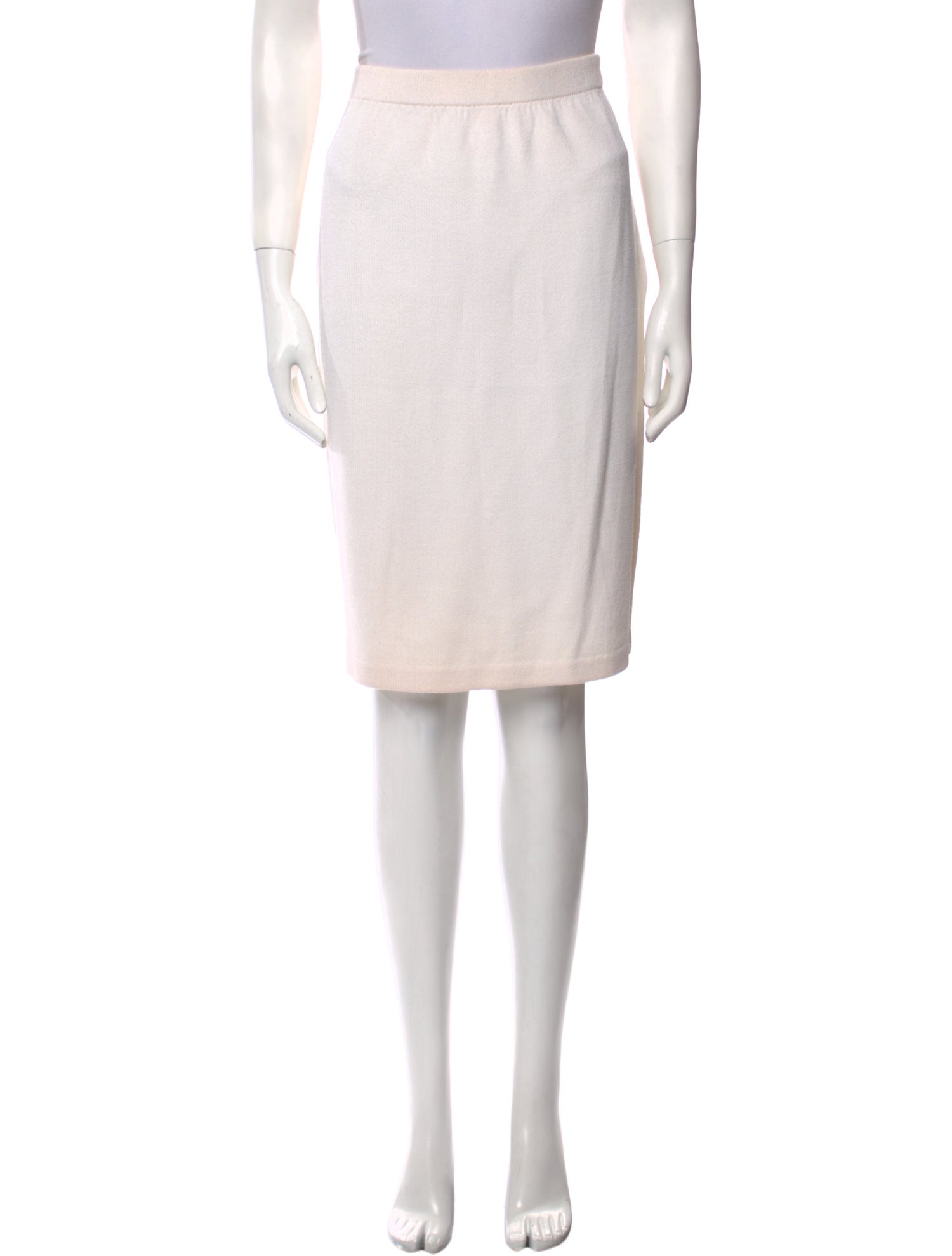 St. John Collection Wool Knee-Length Skirt