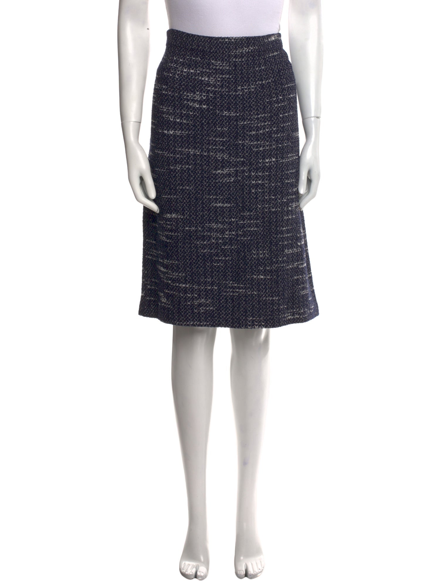 St. John Collection Wool Knee-Length Skirt
