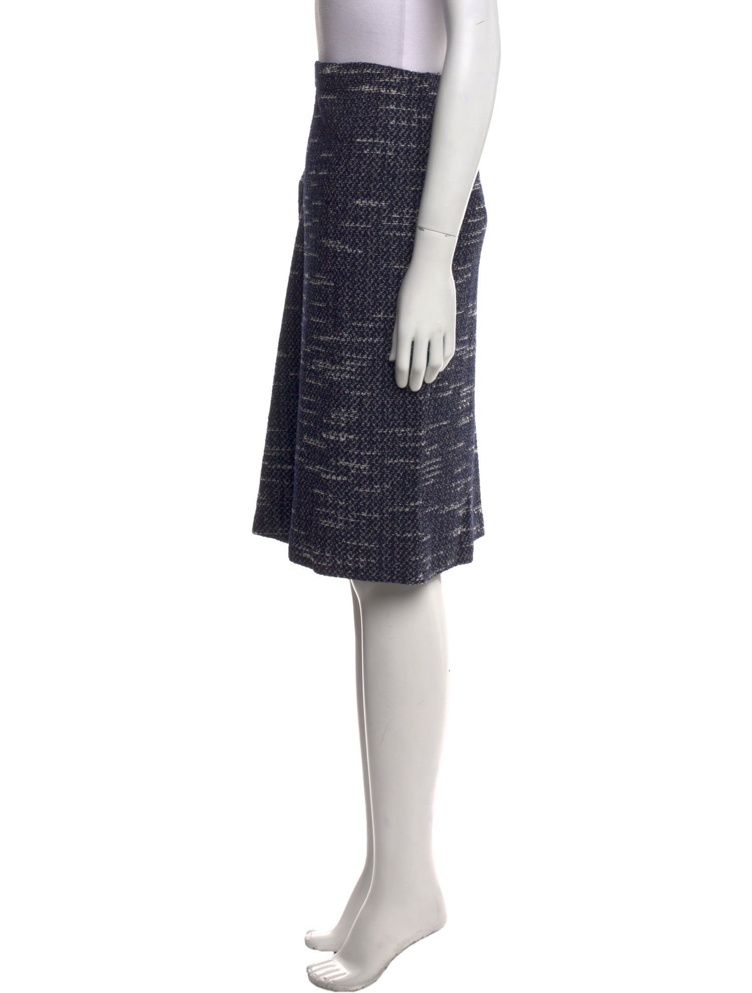 St. John Collection Wool Knee-Length Skirt