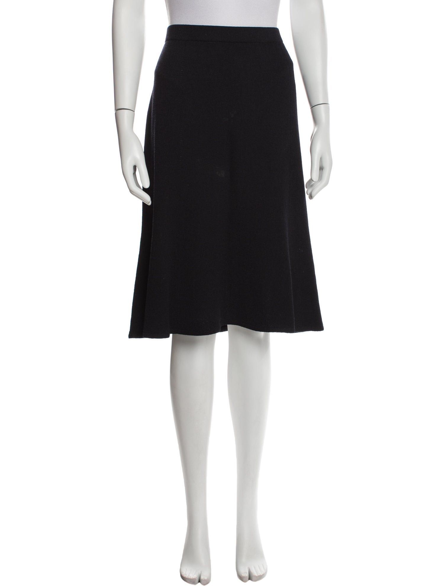 St. John Collection Wool Knee-Length Skirt