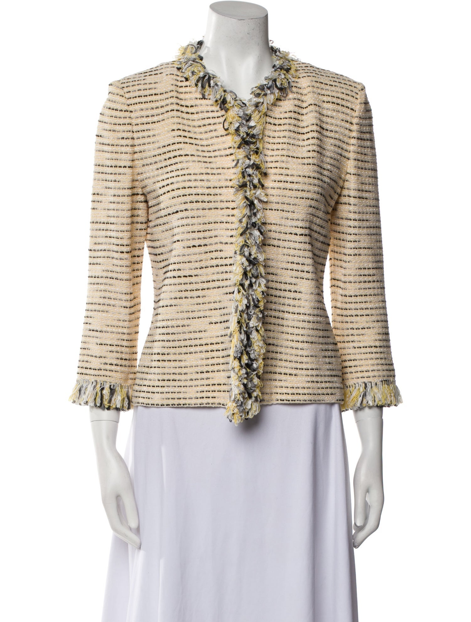 St. John Collection Tweed Pattern Jacket