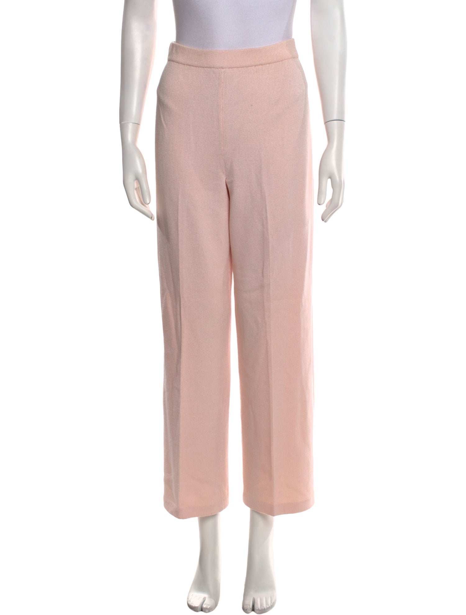 St. John Collection Wool Wide Leg Pants