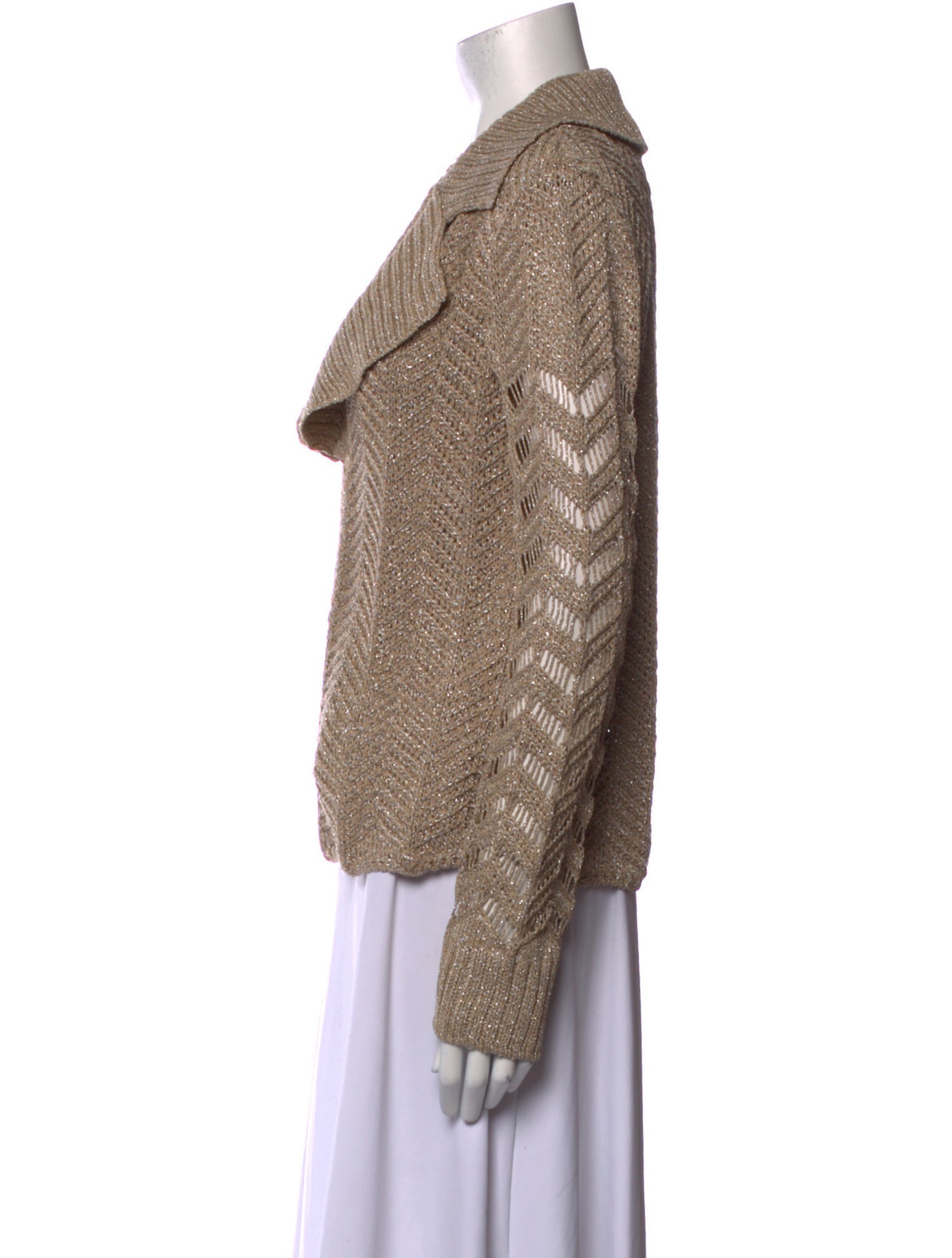 St. John Couture Cowl Neck Sweater