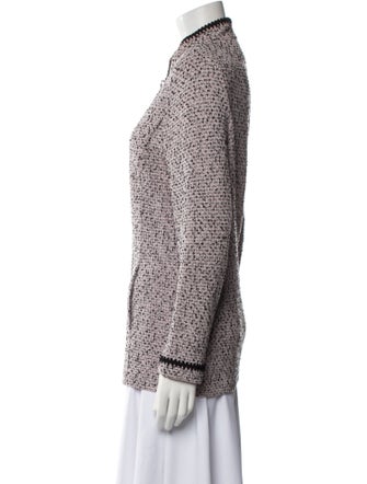 St. John Collection Tweed Pattern Evening Jacket