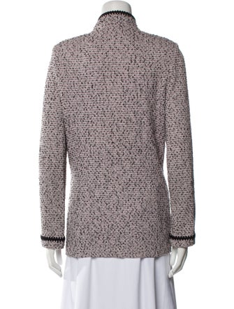 St. John Collection Tweed Pattern Evening Jacket