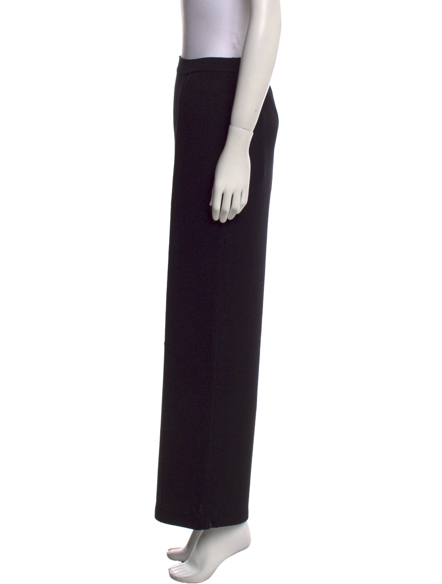 St. John Collection Wool Wide Leg Pants